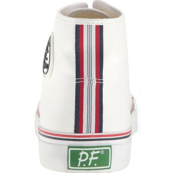 PJ Flyers By New Balance Mens Center Hi Fashion Canvas Sneakers White Size 17 - Picture 6 of 10